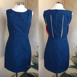 Esley Fitted Blue Dress